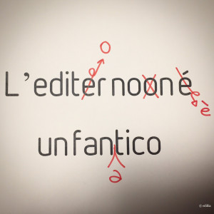 l'editor non è un fanatico